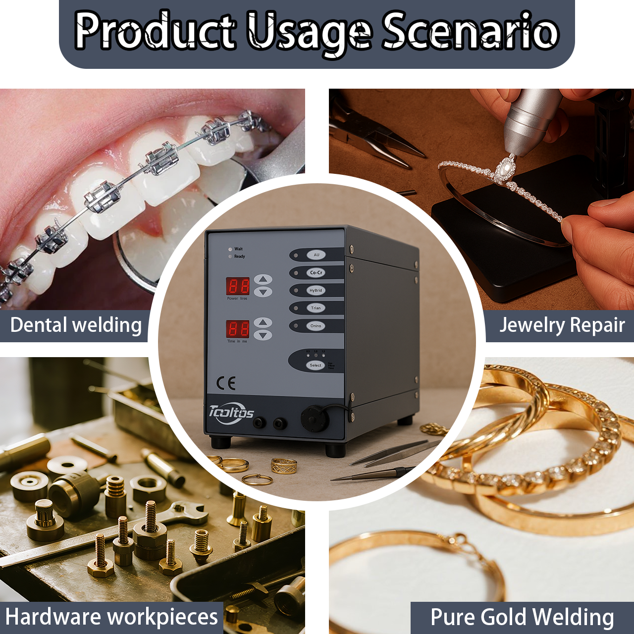 Automatic CNC Pulse Argon Arc Jewelry Spot Welder