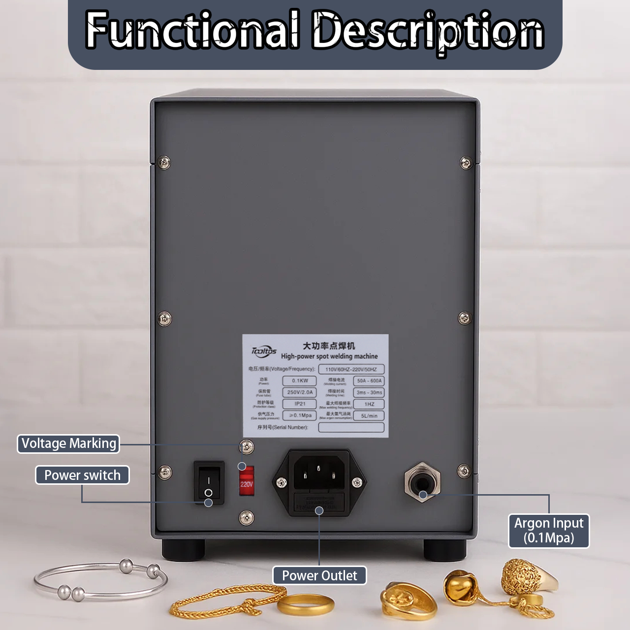 Automatic CNC Pulse Argon Arc Jewelry Spot Welder