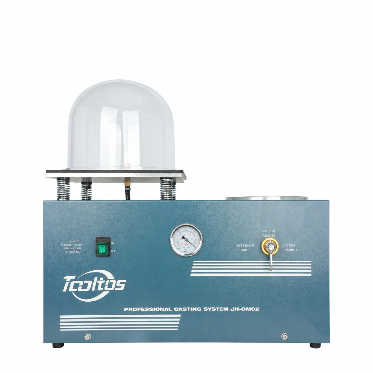 2L Jewelry Vacuum Investing & Casting Machine with Built-In 3 CFM Pump